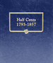 .gif of a Whitman Classic coin album #9109 for United States half cents 1793 to 1857