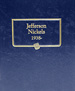 .gif of a Whitman Classic coin album #9116 for Jefferson Nickels 1838 to 2003