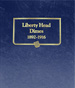 .gif of a Whitman Classic coin album #9117 for Barber (Liberty Head) Dimes 1892 to 1916