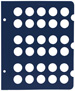 .gif of a Whitman Classic coin page #9143 for nickels