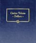 .gif of a Whitman Classic coin album #9174 for casino (Dollar Size) Tokens