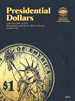 .gif of Whitman coin folder #2275 for "P" and "D" Mint Presidential dollars 2007 to 2011