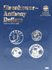 .gif of Whitman coin folder #9023 for Eisenhower and Susan B. Anthony dollars