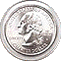 .gif of a direct fit air-tite coin holder for a statehood quarter