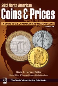 .gif of the book North American coins and prices by Harper