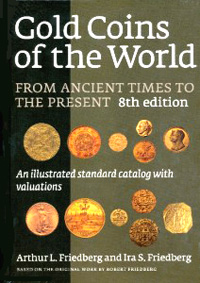 .gif of Friedberg's book Gold coins of the world