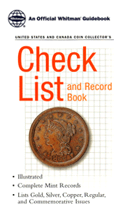 check list & record book .gif on check list & record book for U.S. & Canadian coins book page