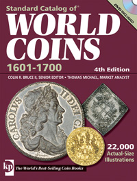 .gif of Krause's book Standard catalog of world coins from 1601 to 1700