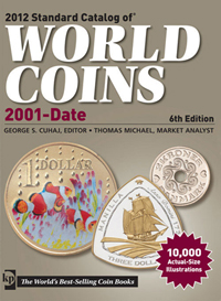 .gif of the Krause book 2012 Standard Catalog of World Coins 2001-Date