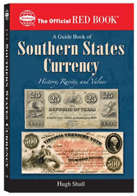 .gif f the book - the official red book - a guide book of - southern states currency - by Hugh Shull
