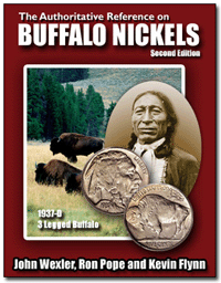 .gif of the book - The Authoritative Reference on Buffalo Nickels by John Wexler, Ron Pope, and Kevin Flynn