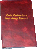6-ring coin collectors inventory record notebook .gif