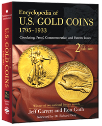.gif of the Whitman book Encyclopedia of U.S. Gold Coins 1795-1933 by Jeff Garrett and Ron Guth