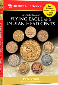 .gif of the Whitman Book - The Official Red Book - A Guide Book of Flying Eagle and Indian Head Cents by Richard Snow