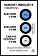 .gif of a humidity indicator card 10 - 20 - 30 %