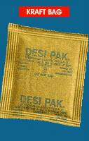 .gif of a desi pak desiccant on the desiccant and silica gel page