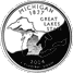 .gif of Michigan statehood quarter