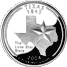 .gif of Texas statehood quarter