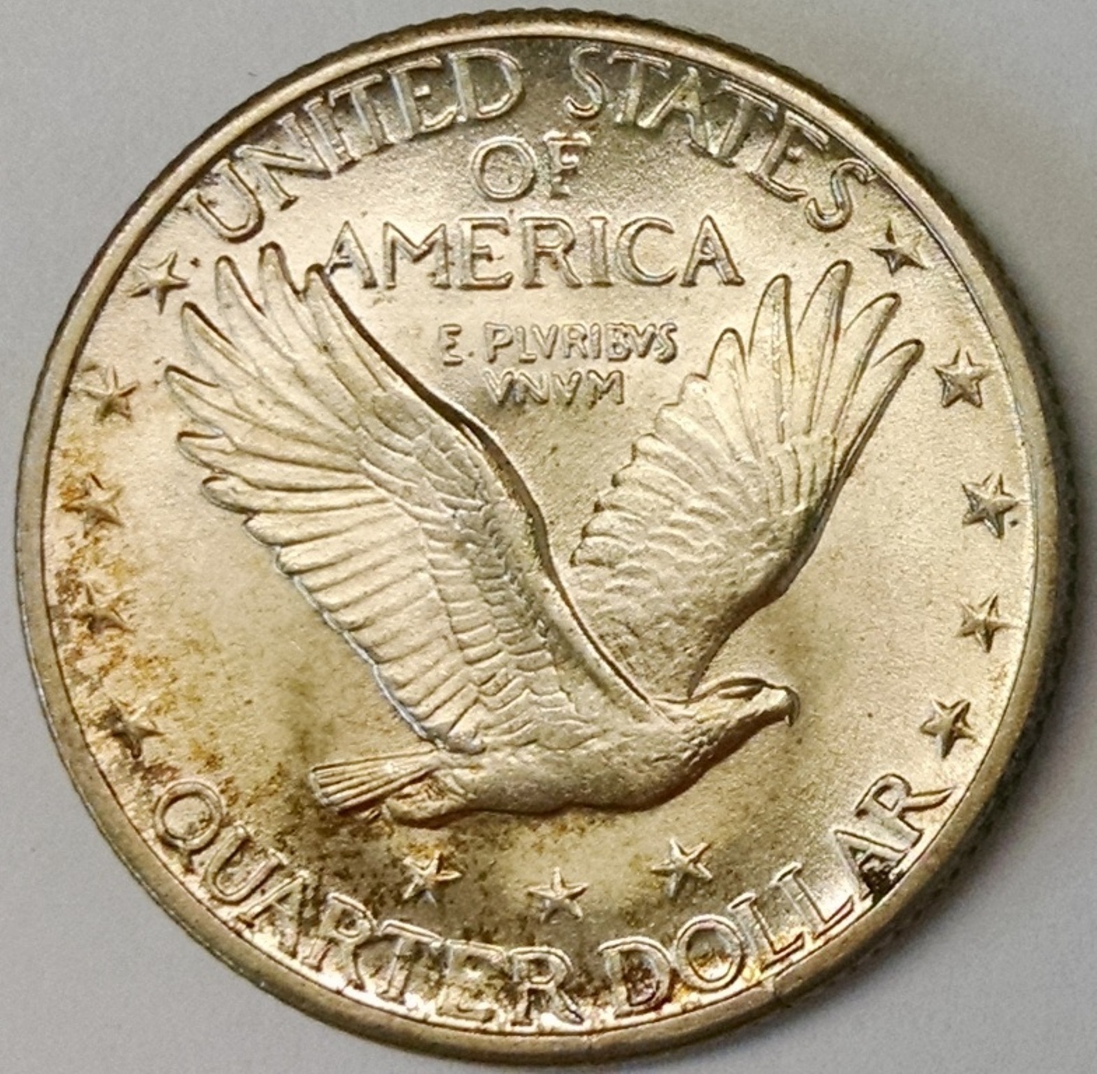 1918-D Standing Quarter - Reverse - www.jakesmp.com