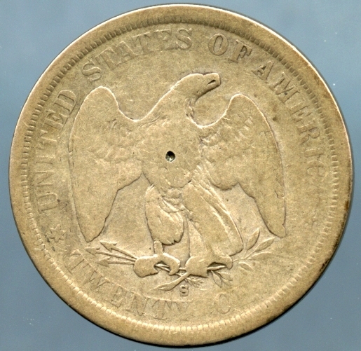 1875-S Twenty Cent Piece - Reverse - www.jakesmp.com