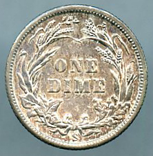 1905-S Barber Dime - Reverse - www.jakesmp.com