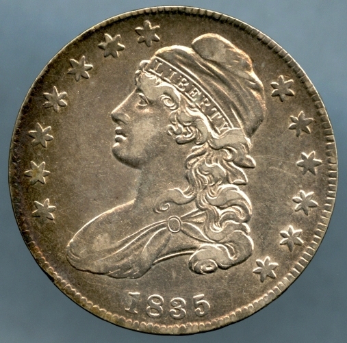 1835 Bust Half - Obverse - www.jakesmp.com