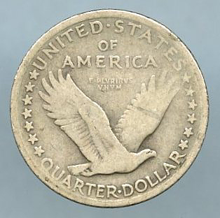 1917 TY1 Liberty Standing Quarter - Reverse - www.jakesmp.com
