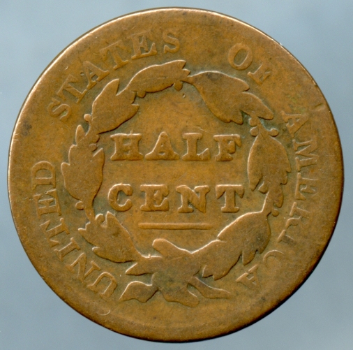 1829 Half Cent - Reverse - www.jakesmp.com