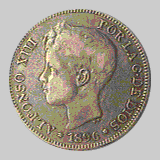 .gif of asorted world coins