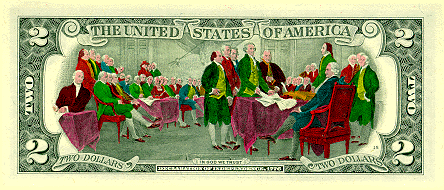 novelty dollar bills, magic money, elvis, john wayne dollar page dollar .gif