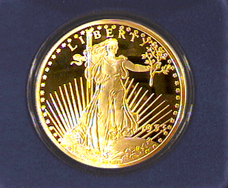 $20.00 St. Guadens gold .gif on .999 silver bars, medallions & currency certificates page