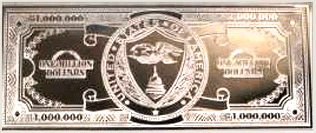 million dollat note rev. .gif on .999 silver bars, medallions & currency certificates page