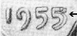 1955 double die Lincoln cent .gif on Jake's coin specials & assortments1955 double die cent page