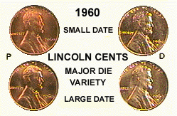 1960 small date lincoln cents .gif on Jake's coin specials & assortments 1960 small date Lincoln cent page