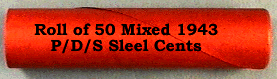 1943 Lincoln steel cent .gif on Jake's coin specials & assortments 1943 Lincoln steel cent page