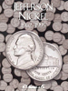 .gif of H. E. Harris coin folder #8HRS2680 for Jefferson Nickels 1962 to 1995