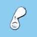 .gif of a 17x selsiswing-out magnifying glass